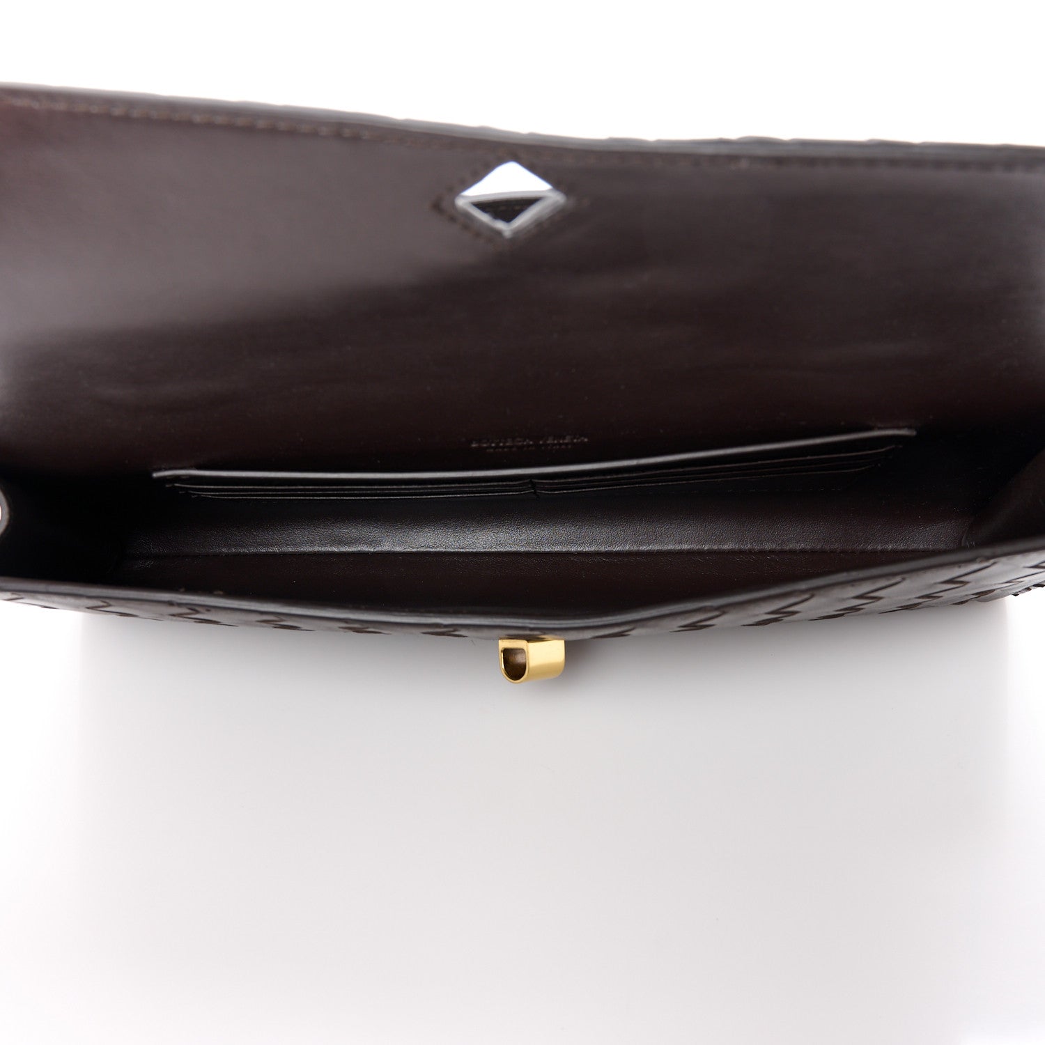 Bottega Veneta Nappa Intrecciato Long Andiamo Top Handle Clutch Fondant 4 of 11
