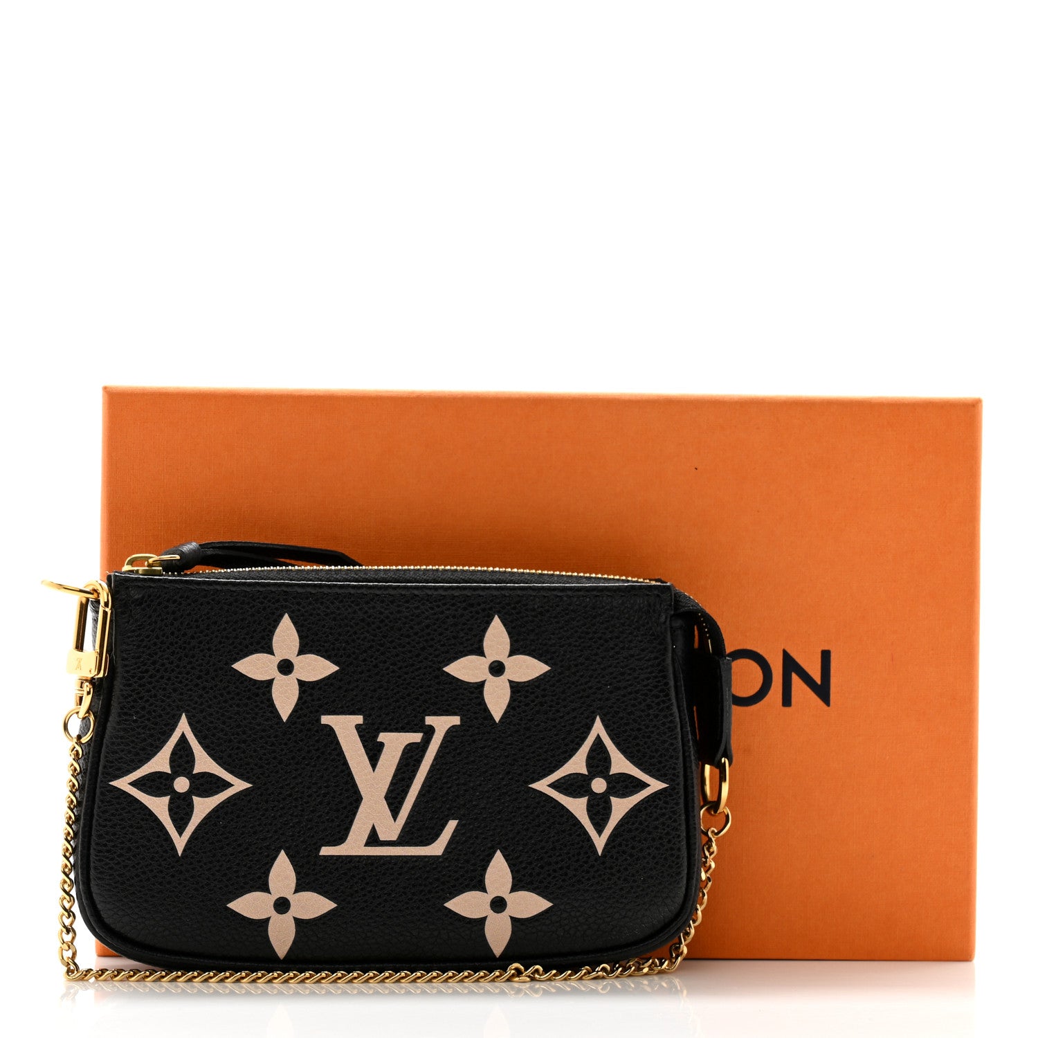 Louis Vuitton Empreinte Monogram Giant Mini Pochette Accessories Black 7 of 7