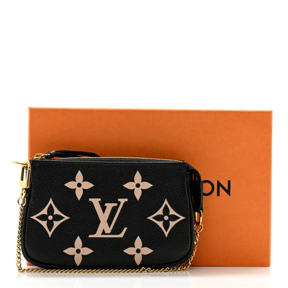 Louis Vuitton Empreinte Monogram Giant Mini Pochette Accessories Black 7 of 7