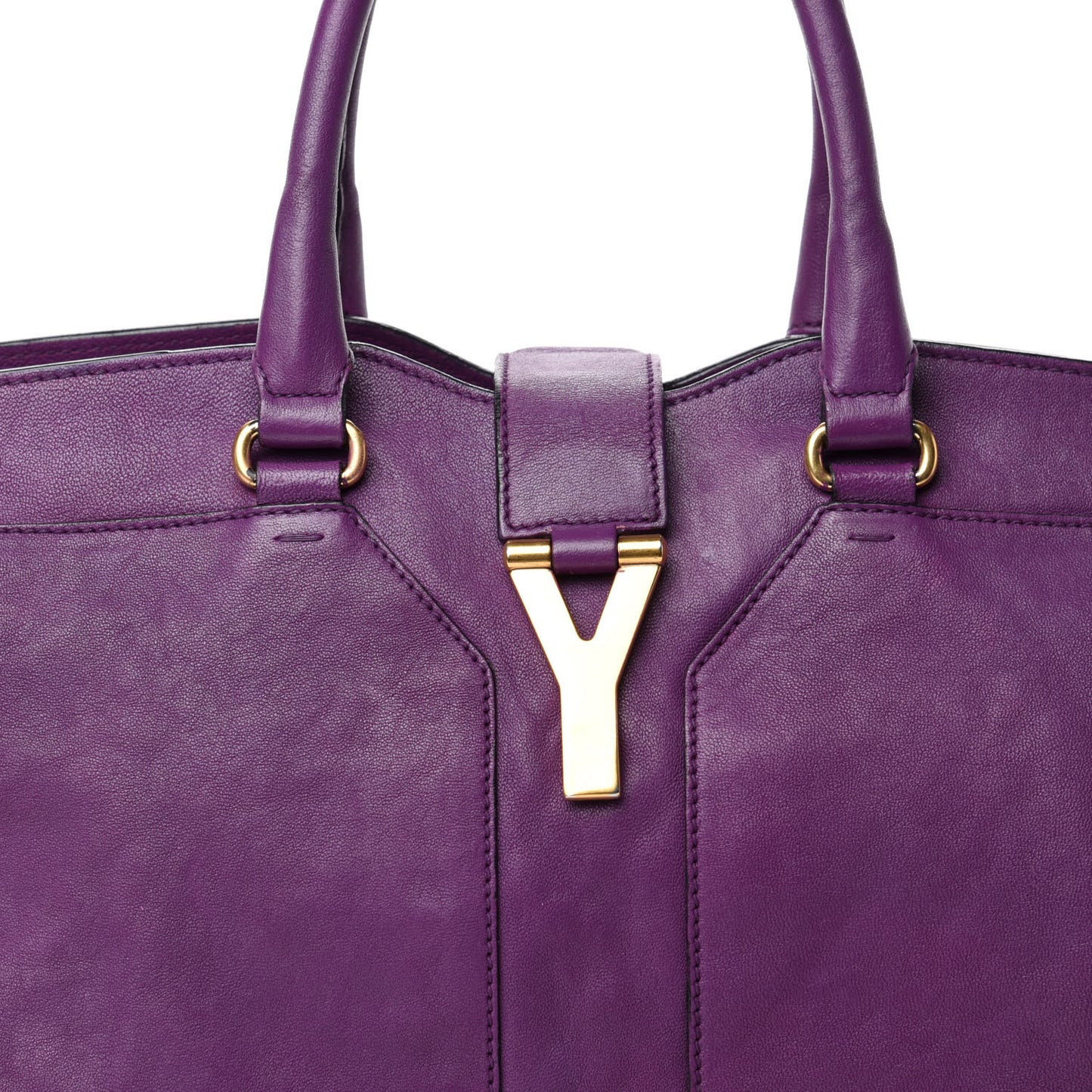 Sheepskin Medium Cabas ChYc Purple