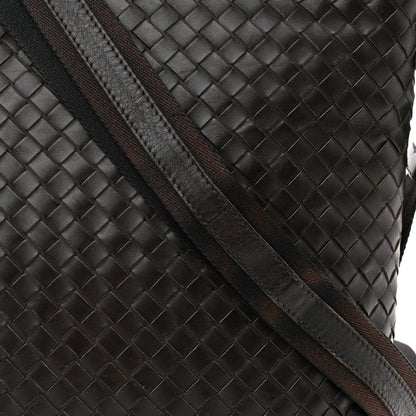 Bottega Veneta Nappa Intrecciato VN Crossbody Messenger Bag Ebano 9 of 9