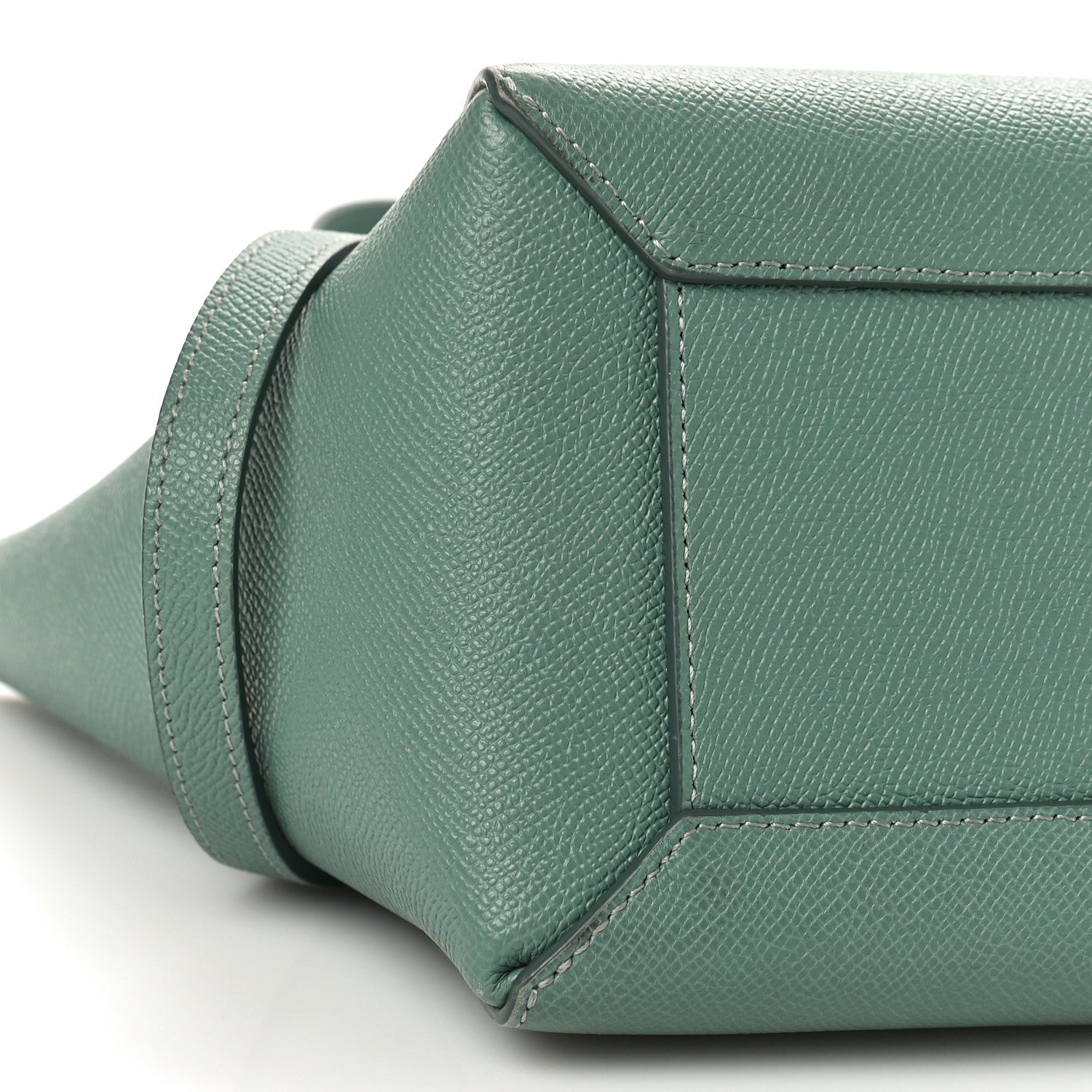 Celine Grained Calfskin Micro Belt Bag Celadon 6 of 9