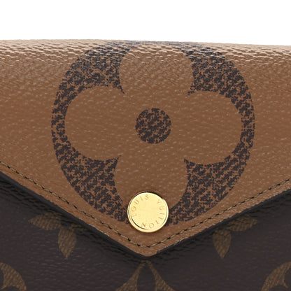 Louis Vuitton Reverse Monogram Giant Zoe Wallet 8 of 8