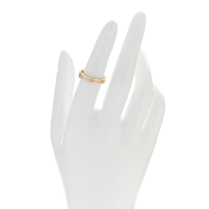 Cartier 18K Pink White Yellow Gold 3.5mm Vendome Louis Cartier Wedding Band Ring 52 6 2 of 5