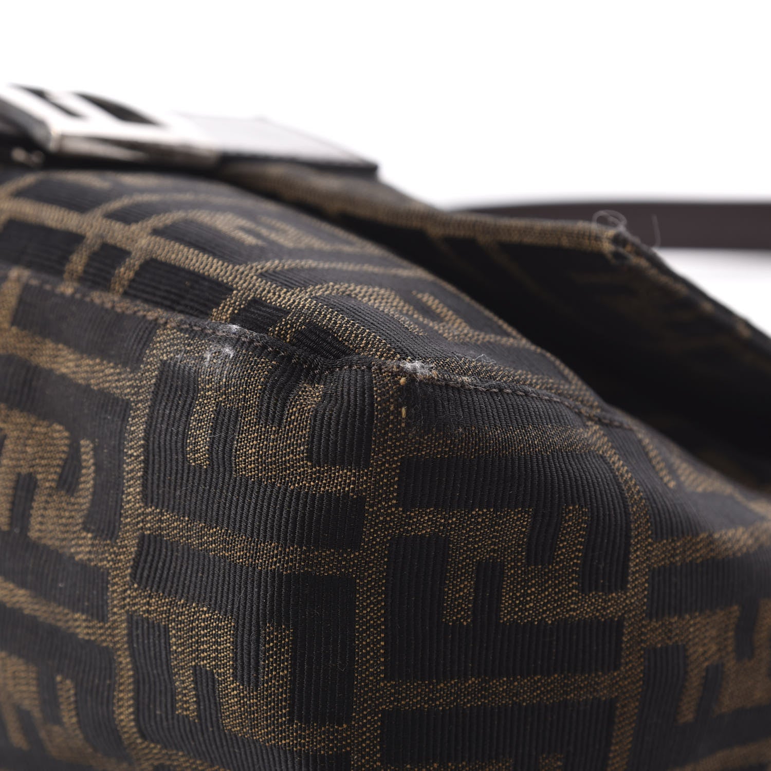 Fendi Zucca Mama Baguette Tobacco 9 of 10