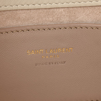 Saint Laurent Smooth Calfskin Le 5 A 7 Mini Hobo Blanc Vintage 6 of 11