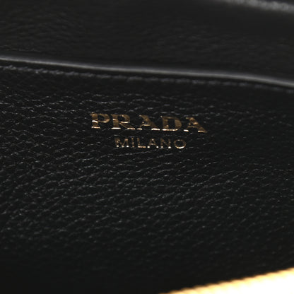 Prada Vitello Phenix Crossbody Bag Black 5 of 10
