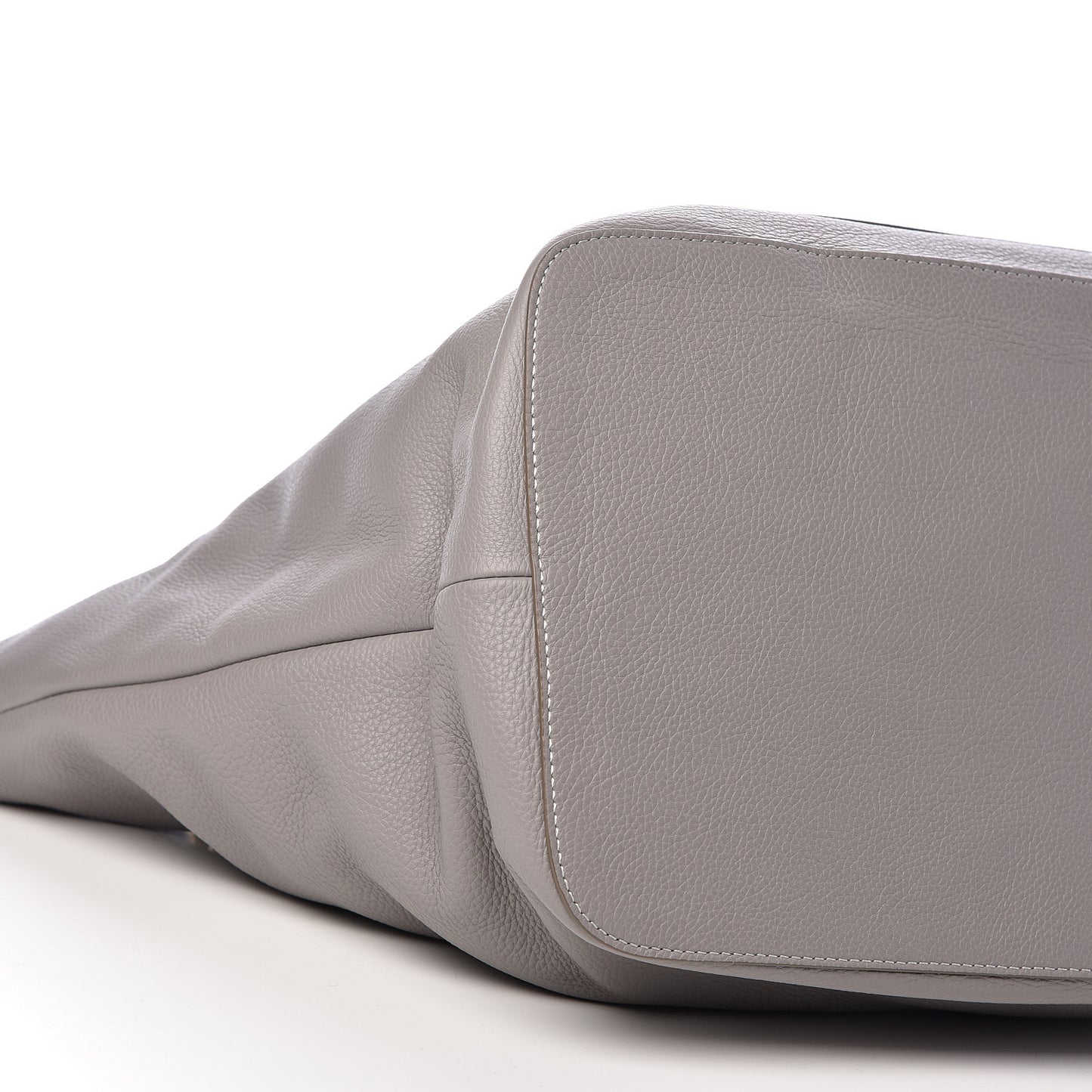 Calfskin Large New Marcie Tote Cashmere Grey