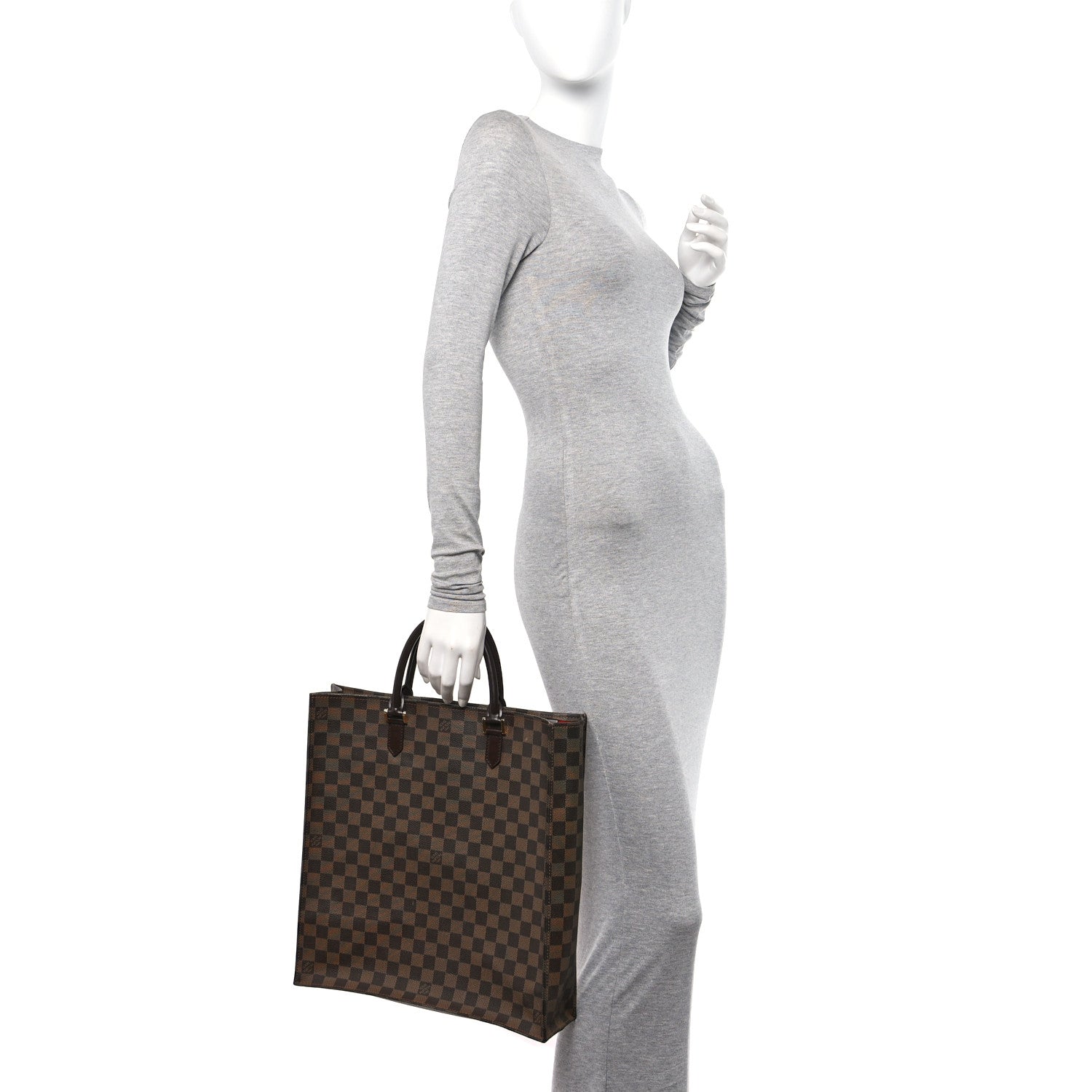 Louis Vuitton Damier Ebene Sac Plat 2 of 10