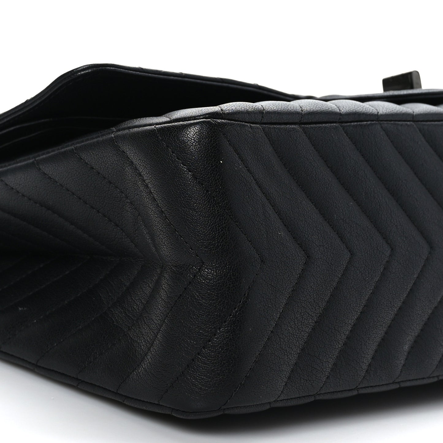 Sheepskin Chevron Quilted 2.55 Reissue 227 Flap So Black