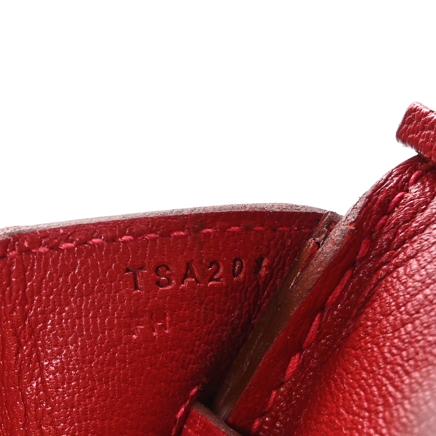 Hermes Ostrich Birkin 30 Rouge Vif 6 of 11