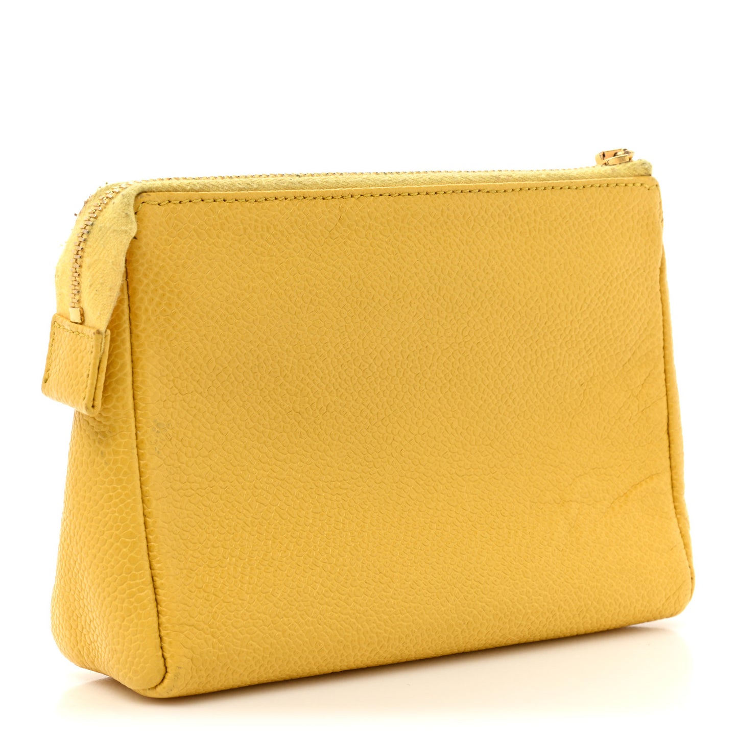 Caviar Timeless CC Cosmetic Pouch Yellow