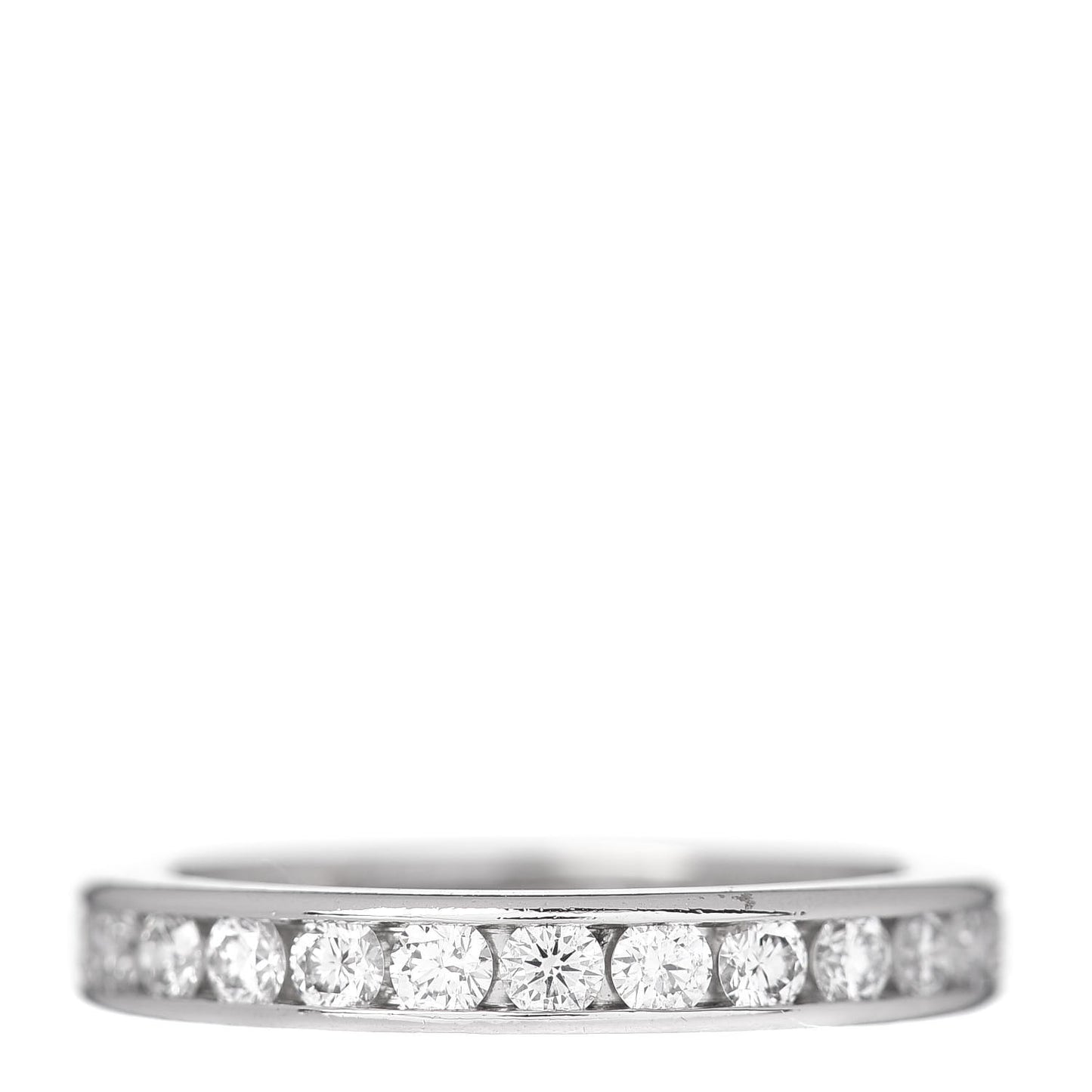 Platinum Diamond 3mm Wedding Band Ring 50 5.5
