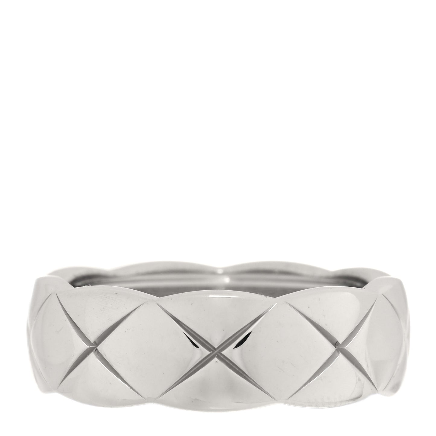 18K White Gold Small Coco Crush Ring 54 7