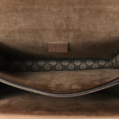 Gucci GG Supreme Monogram Medium Dionysus Shoulder Bag Taupe 5 of 10