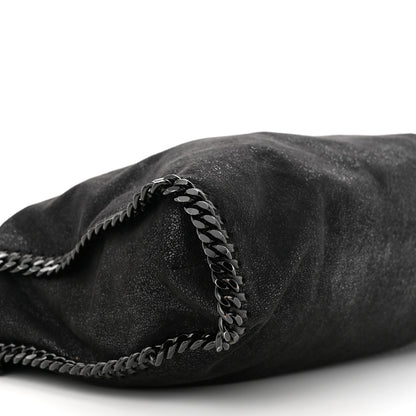 Stella McCartney Shaggy Deer Falabella Fold Over Tote Black 9 of 10