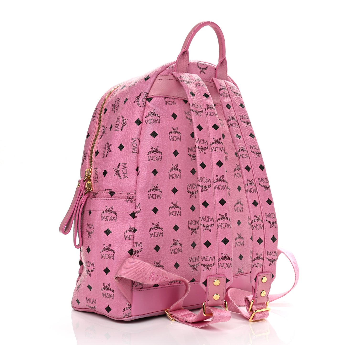 Visetos Medium Sprinkle Stud Stark Backpack Pink