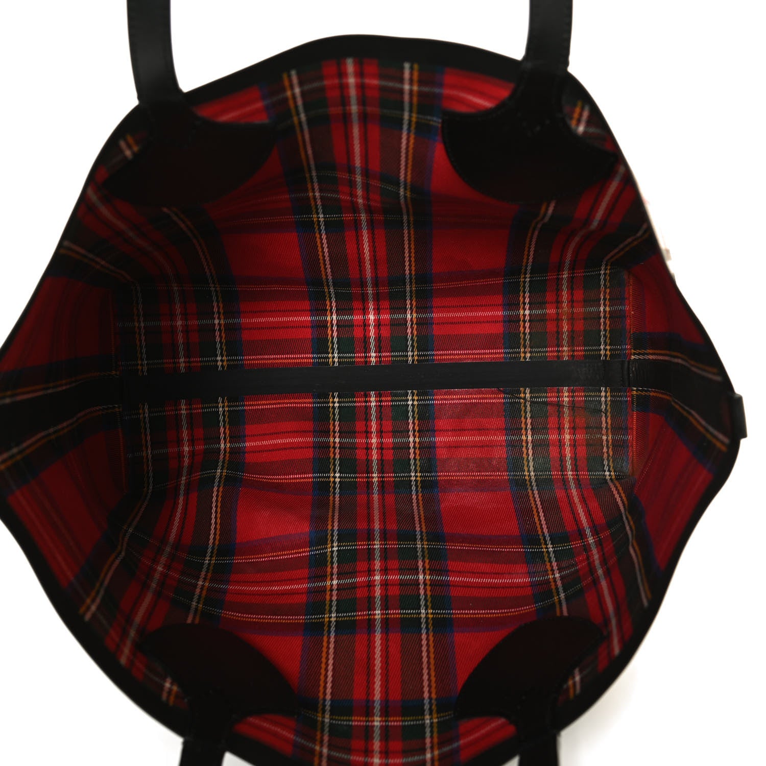 Burberry Vintage Check Medium The Giant Reversible Tote Antique Yellow Bright Red 9 of 20