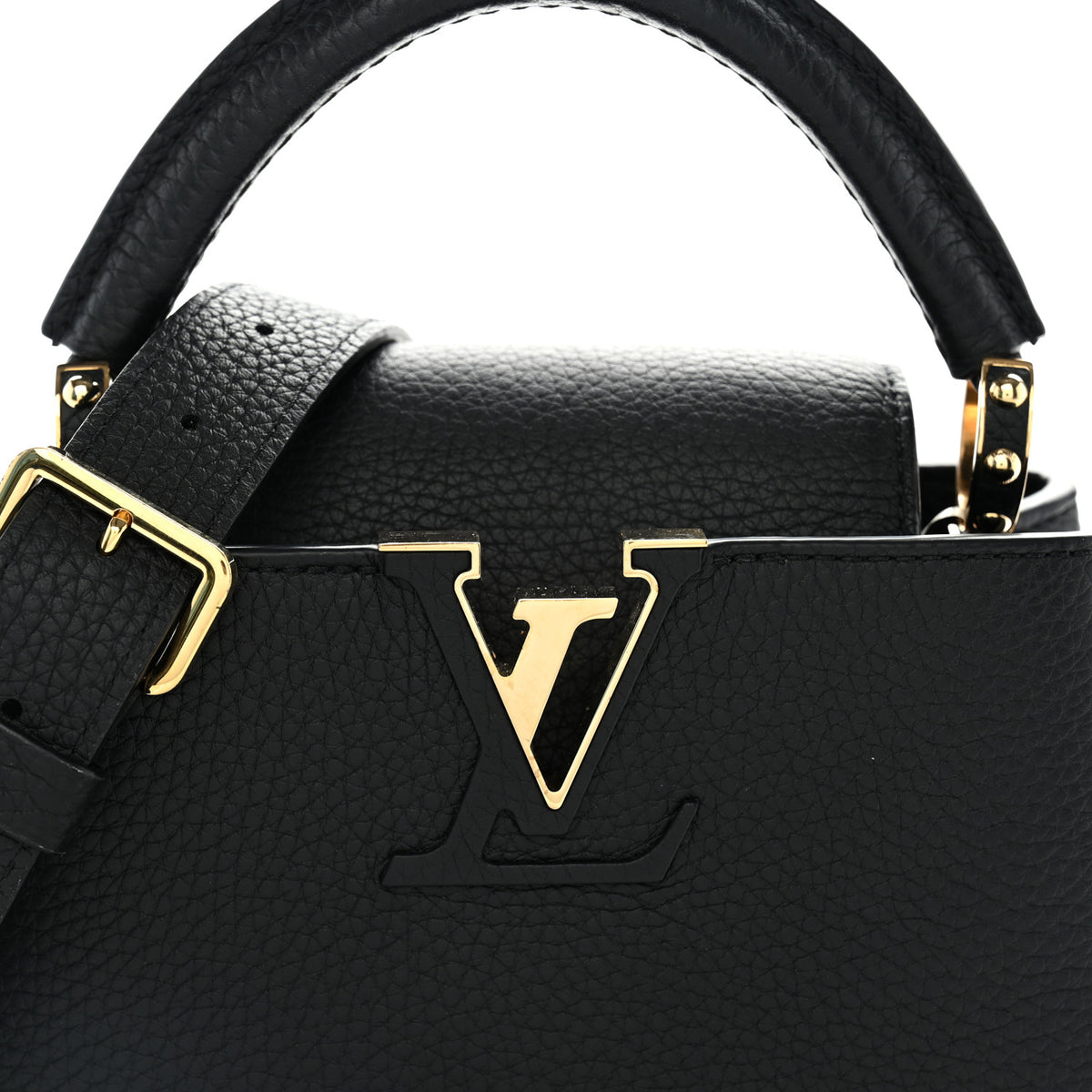 Taurillon Capucines Mini Black