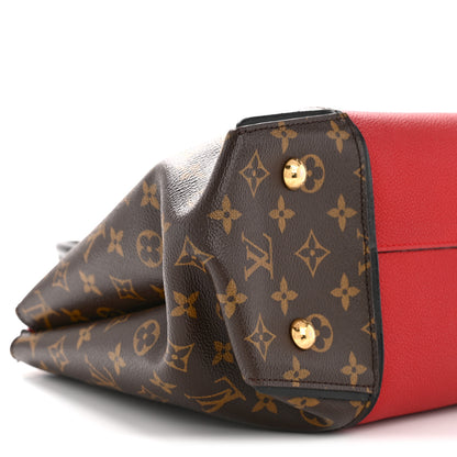Louis Vuitton Monogram Cuir Orfevre Tote W PM Cherry 8 of 13