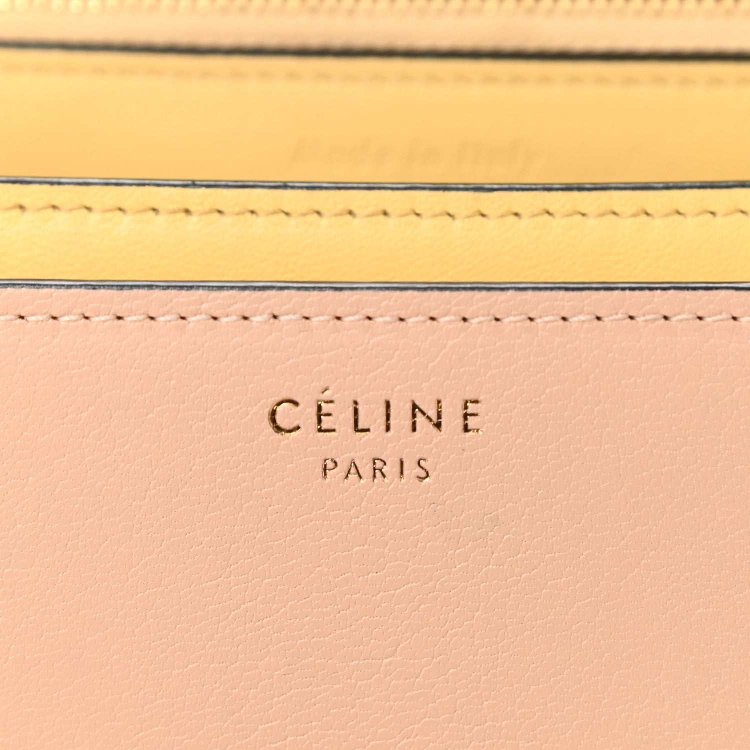 Celine Goatskin Medium Classic Box Flap Bag Dune 6 of 8