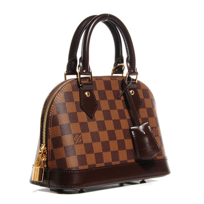 Louis Vuitton Damier Ebene Alma BB 3 of 9