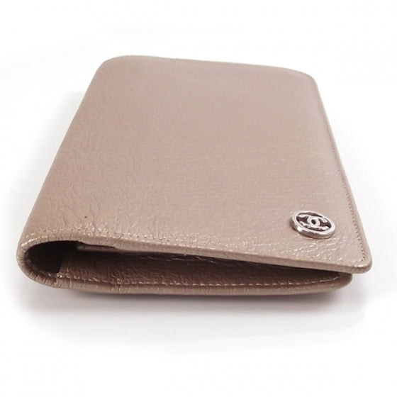 Chanel Leather Camelia Flap Wallet 4 of 10