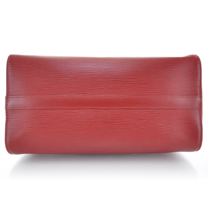 Louis Vuitton Epi Speedy 30 Red 5 of 11