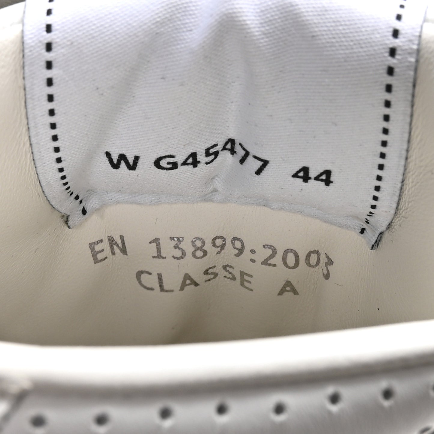Calfskin Mens Roller Skates 44 White
