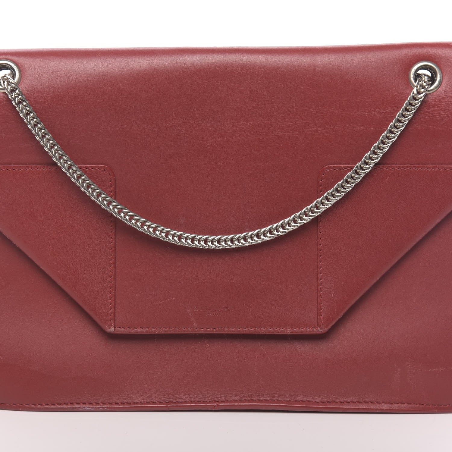 Saint Laurent Calfskin Medium Classic Betty Red 18 of 18
