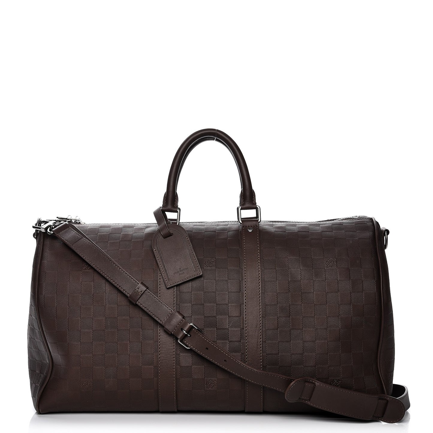 Damier Infini Keepall Bandouliere 45 Meteor