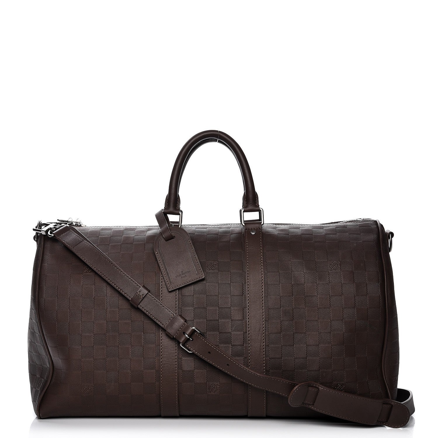 Louis Vuitton Damier Infini Keepall Bandouliere 45 Meteor 1 of 11