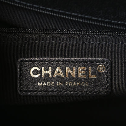 Chanel Caviar Quilted Large School Memory Top Handle Flap Black 5 of 9
