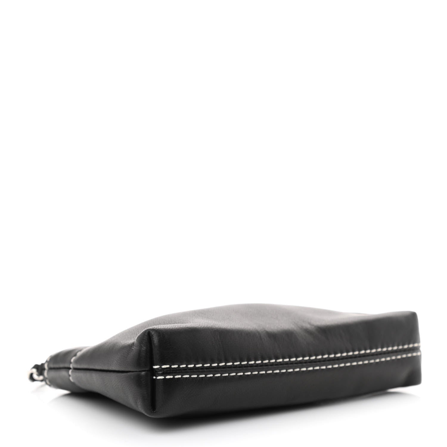 Chanel Lambskin Lax Pochette Black 4 of 10