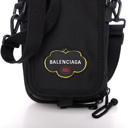Balenciaga Nylon Explorer Crossbody Black 5 of 7