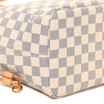 Louis Vuitton Damier Azur Neverfull MM 8 of 9
