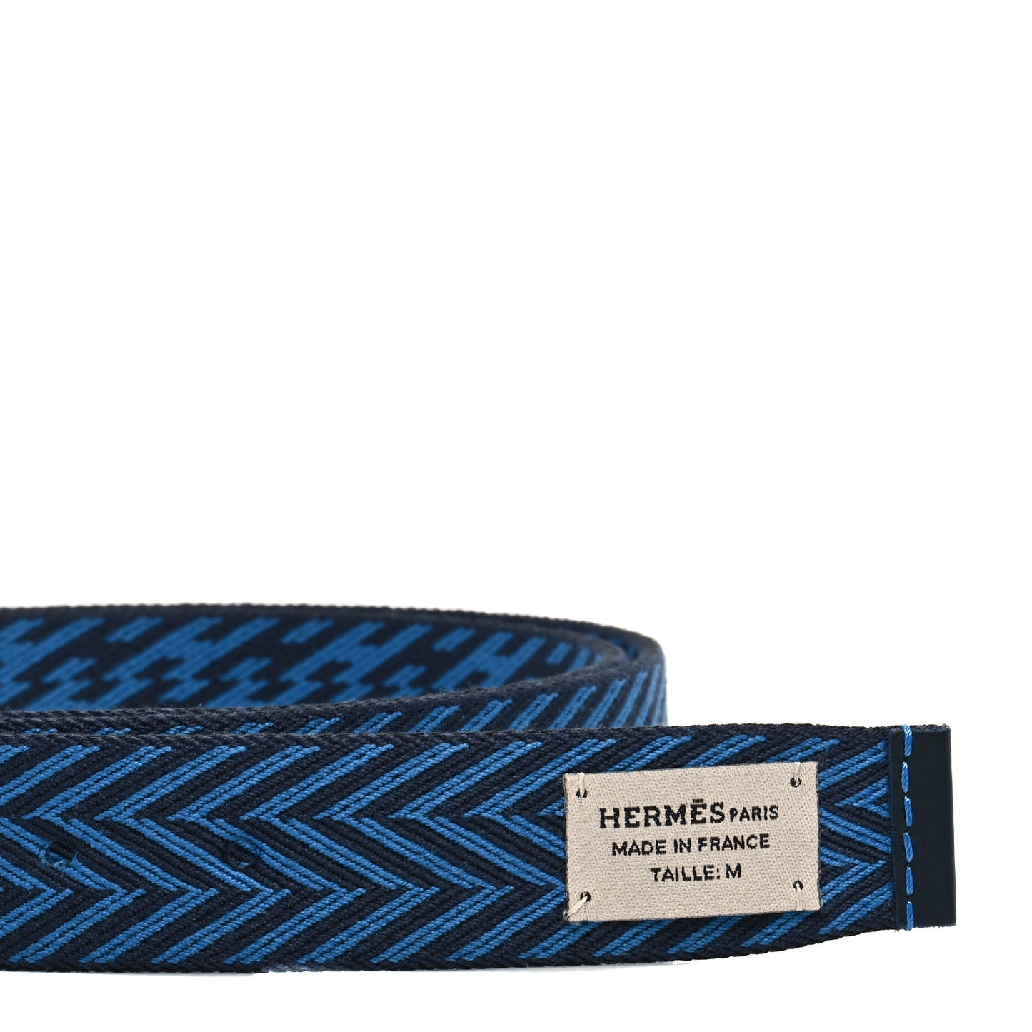 Toile Sombrero 32mm H Strap Mykonos Bleu Nuit