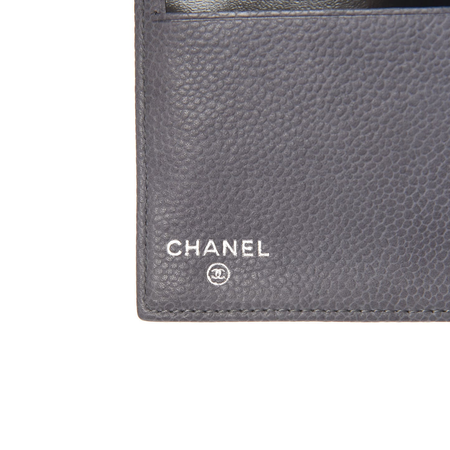 Caviar Timeless CC French Wallet Grey