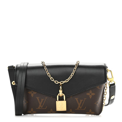 Louis Vuitton Monogram Padlock On Strap Black 1 of 8