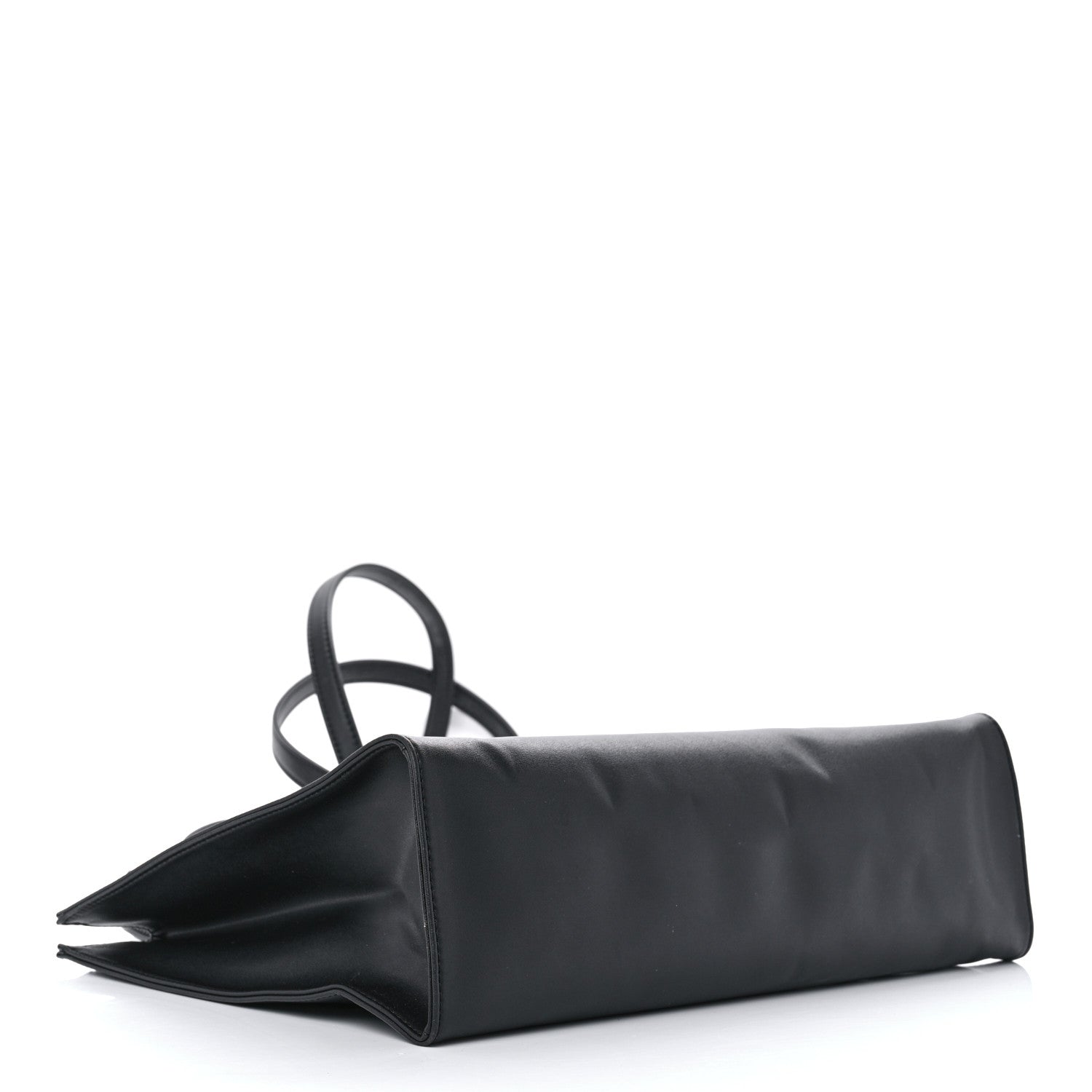 Telfar Vegan Leather Medium Shopping Bag Black 4 of 11