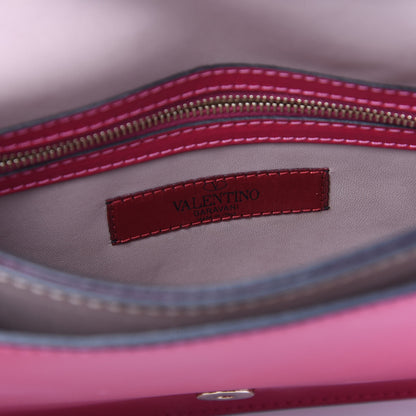 Valentino Garavani Nappa Rockstud Wristlet Clutch Cyclamin 8 of 11