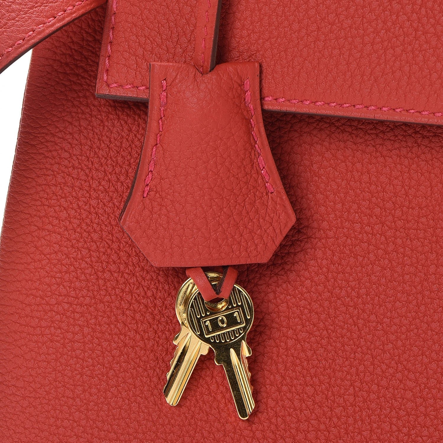 Hermes Togo Retourne Kelly 28 Geranium 9 of 37