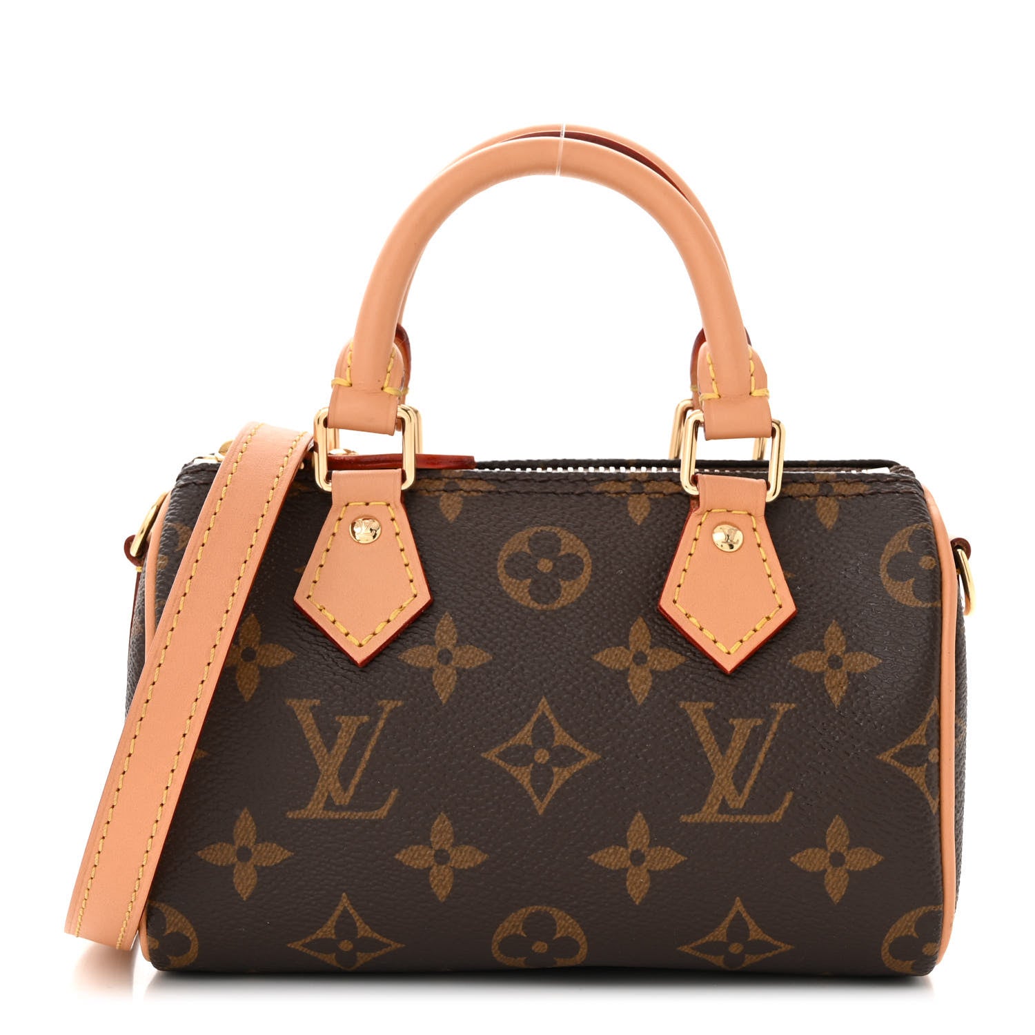Louis Vuitton Monogram Nano Speedy Bandouliere 1 of 10
