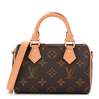 Louis Vuitton Monogram Nano Speedy Bandouliere 1 of 10