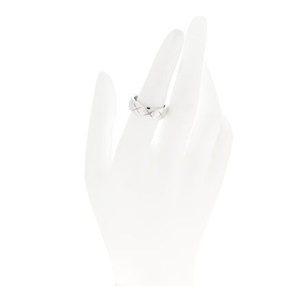 Chanel 18K White Gold Small Coco Crush Ring 54 6.75 2 of 7