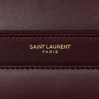 Saint Laurent Calfskin Medium Monogram Sunset Pallisandre 7 of 15