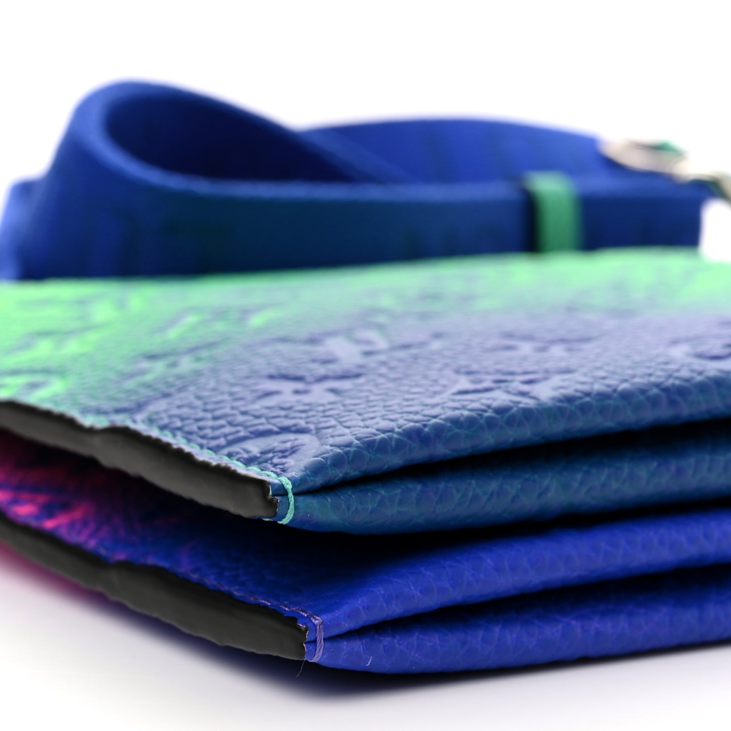 Taurillon Illusion Trio Pouch Bleu Rose