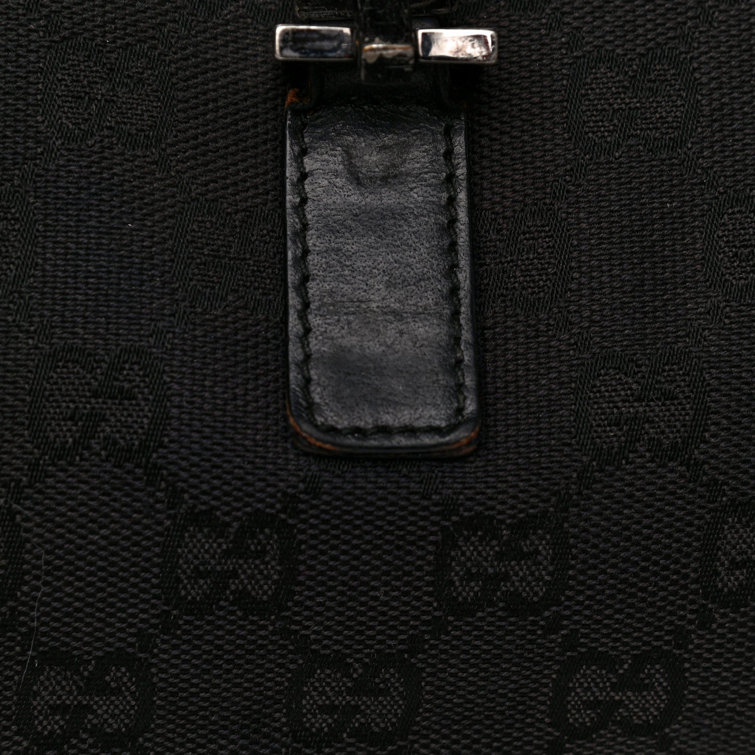 Gucci Monogram Small Jackie O Hobo Black 22 of 33