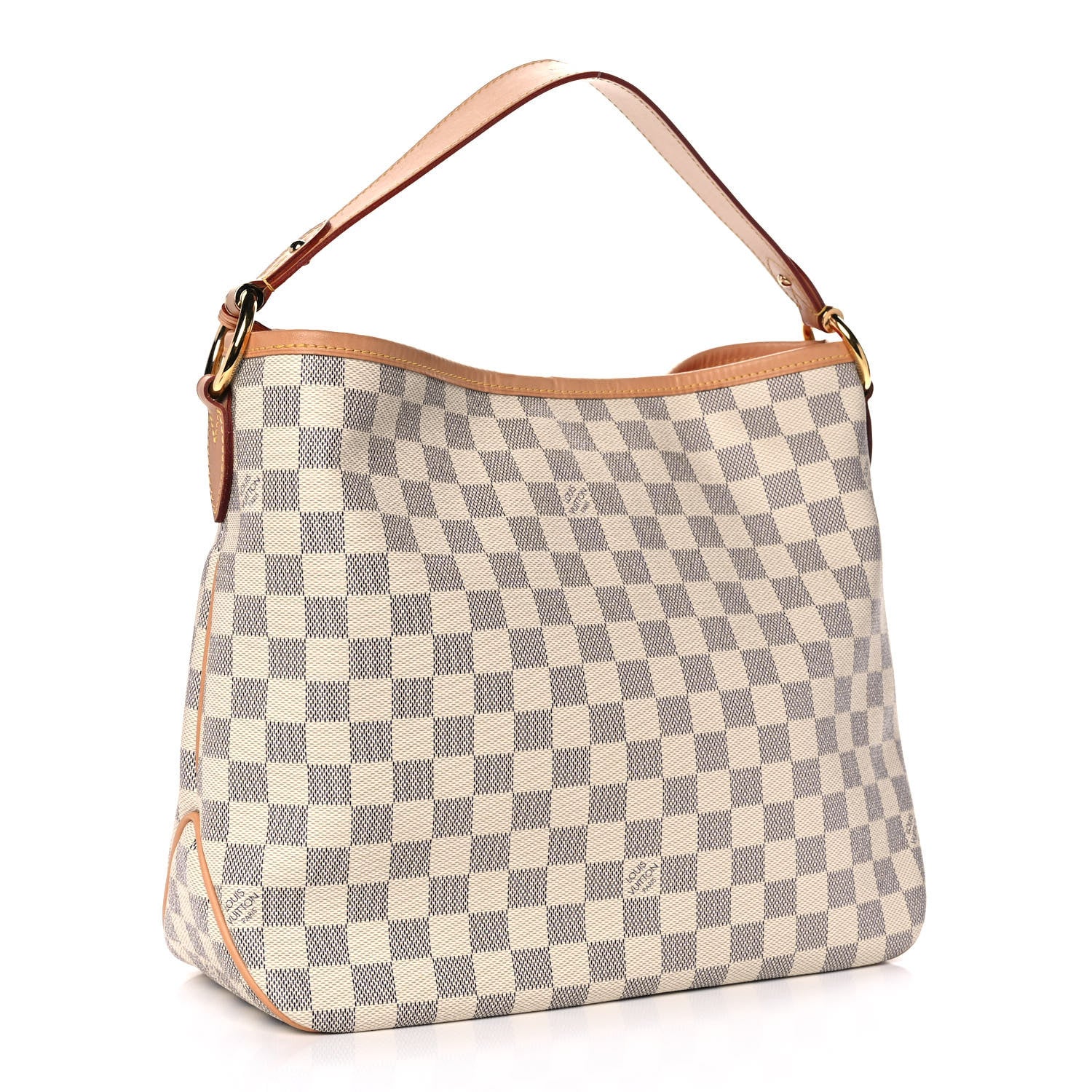 Louis Vuitton Damier Azur Delightful PM Pink 3 of 11