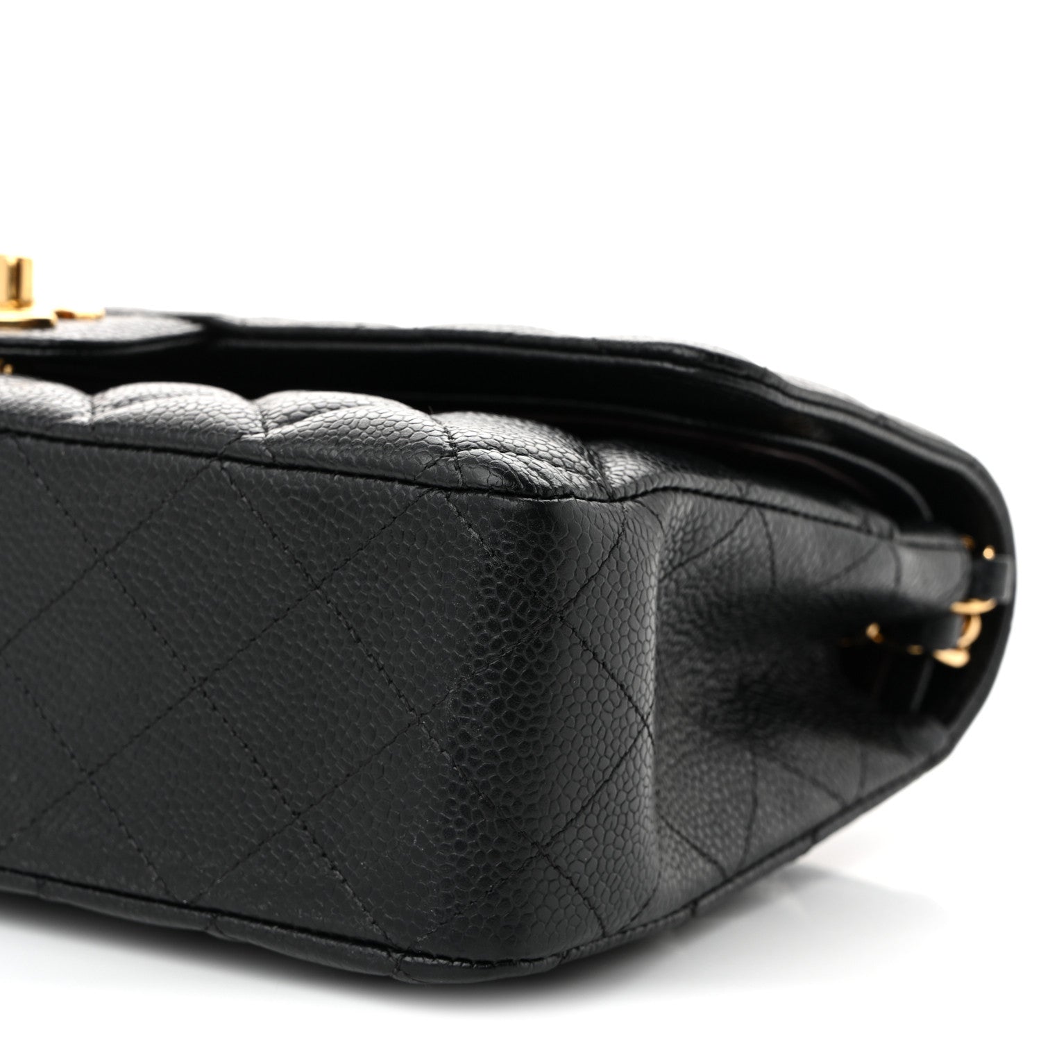 Chanel Caviar Quilted Medium Double Flap Black 10 of 10